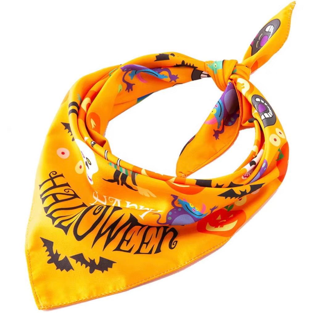Happy Halloween Reversible Adjustable Dog Bandana